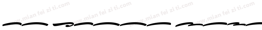 Ni Serif Black Swashes字体转换